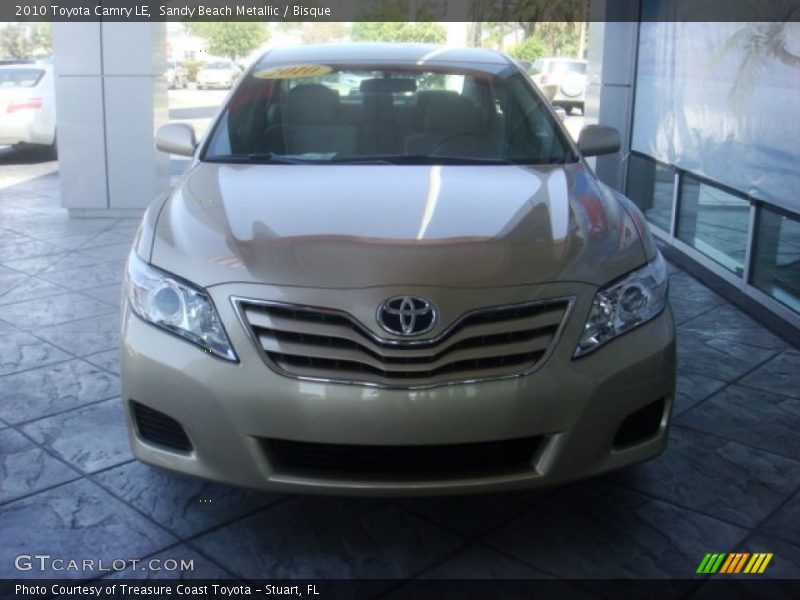 Sandy Beach Metallic / Bisque 2010 Toyota Camry LE