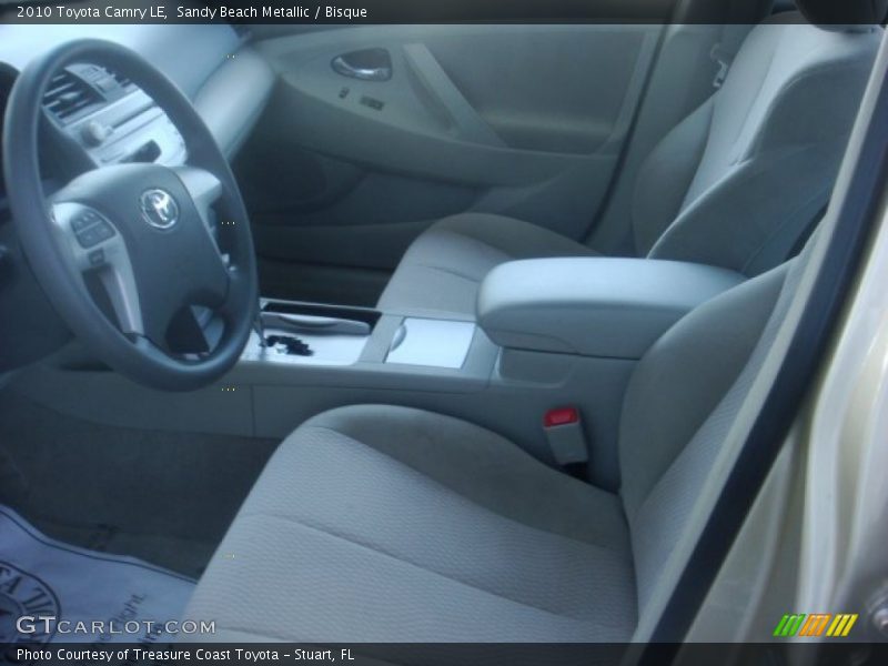 Sandy Beach Metallic / Bisque 2010 Toyota Camry LE