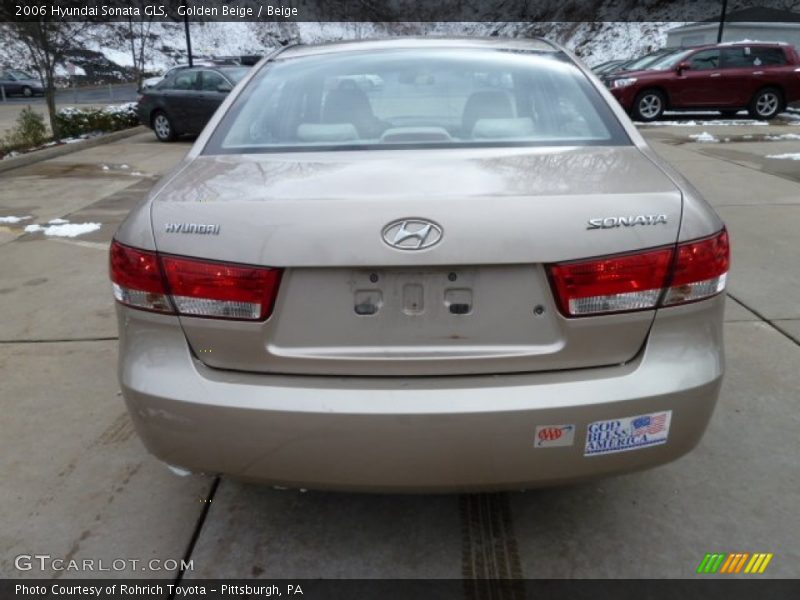 Golden Beige / Beige 2006 Hyundai Sonata GLS