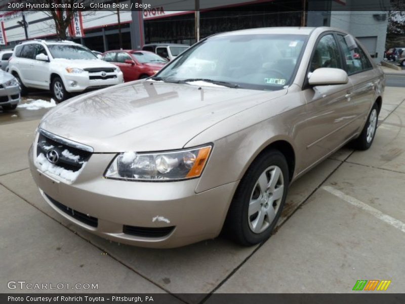 Golden Beige / Beige 2006 Hyundai Sonata GLS