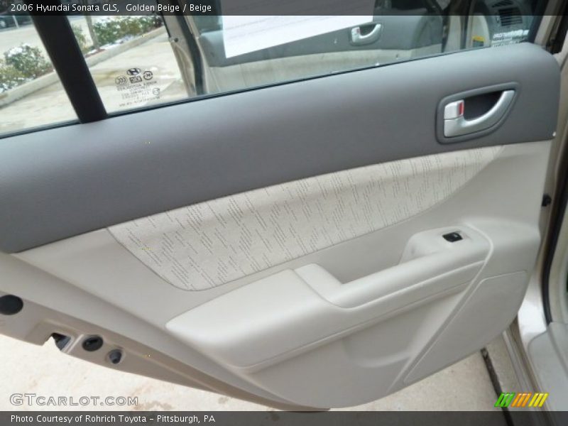 Golden Beige / Beige 2006 Hyundai Sonata GLS