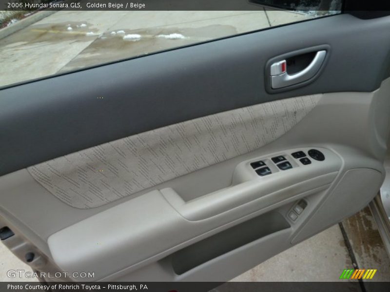 Golden Beige / Beige 2006 Hyundai Sonata GLS