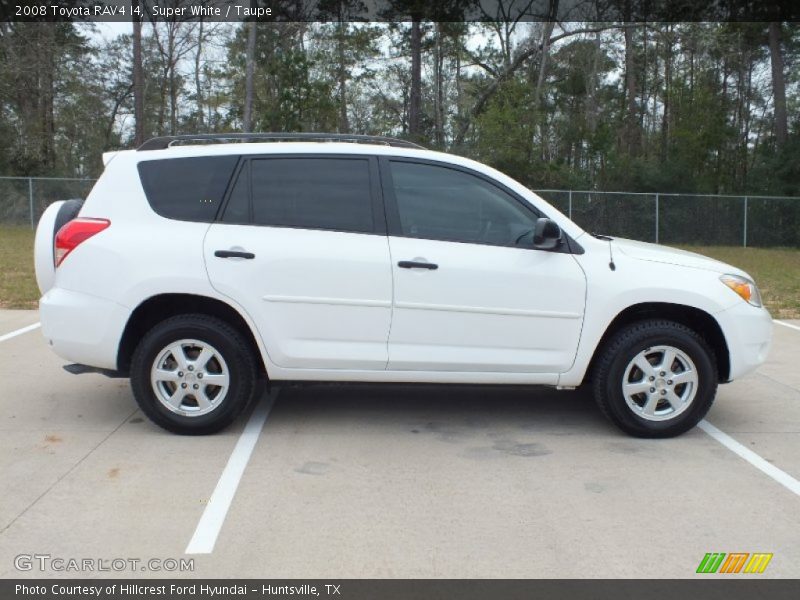 Super White / Taupe 2008 Toyota RAV4 I4