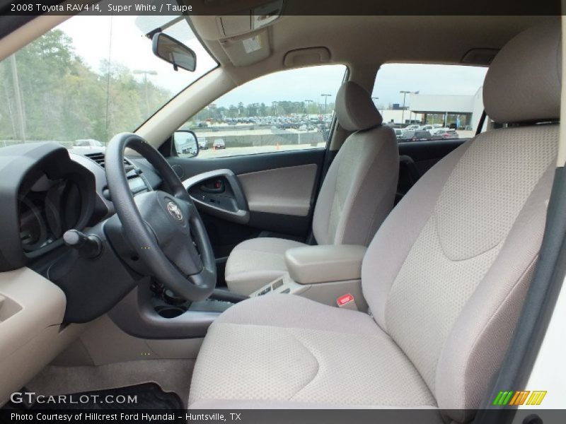 Super White / Taupe 2008 Toyota RAV4 I4
