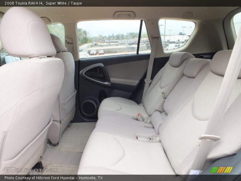 Super White / Taupe 2008 Toyota RAV4 I4
