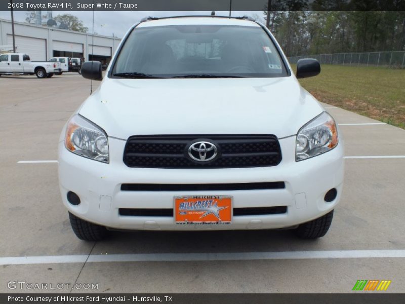 Super White / Taupe 2008 Toyota RAV4 I4