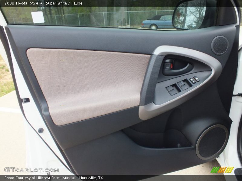 Super White / Taupe 2008 Toyota RAV4 I4