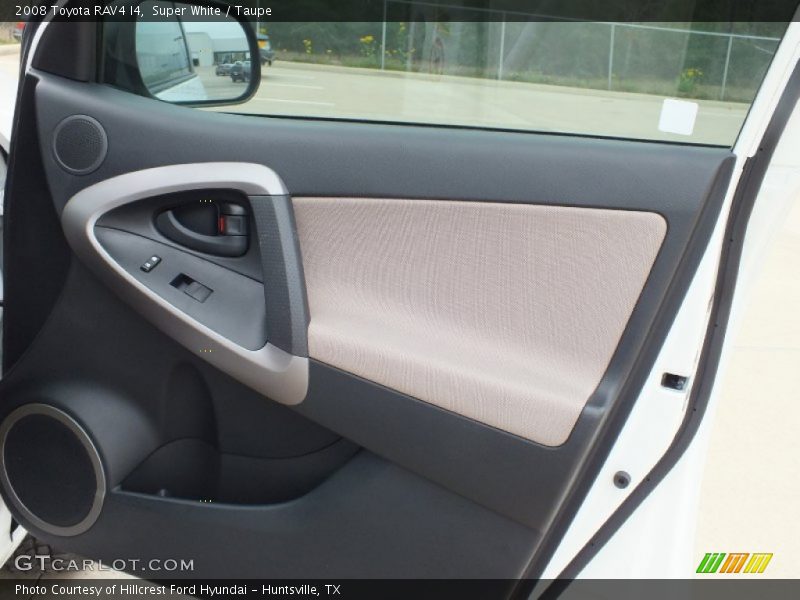 Super White / Taupe 2008 Toyota RAV4 I4