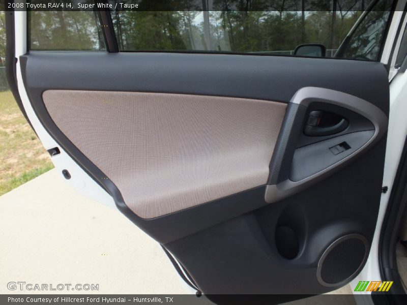 Super White / Taupe 2008 Toyota RAV4 I4