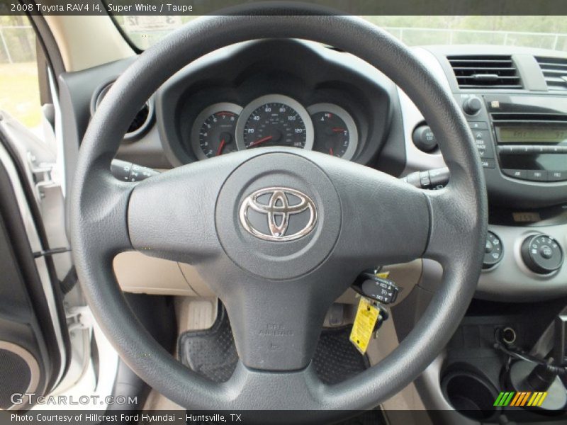 Super White / Taupe 2008 Toyota RAV4 I4