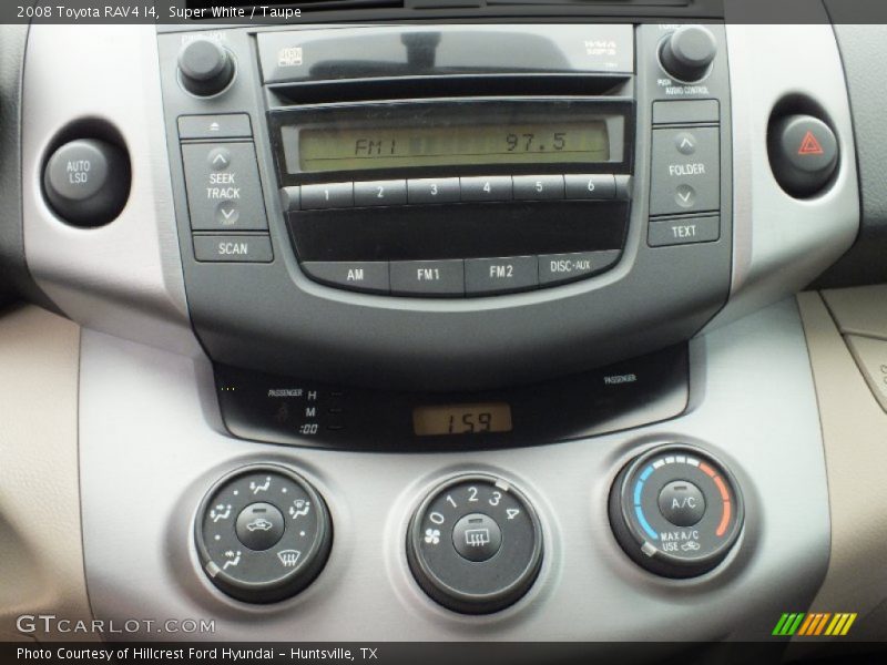 Super White / Taupe 2008 Toyota RAV4 I4