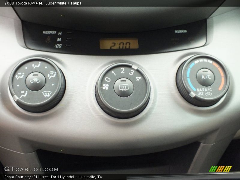 Super White / Taupe 2008 Toyota RAV4 I4
