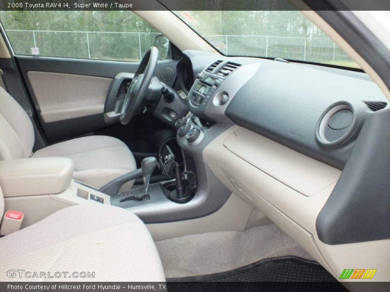 Super White / Taupe 2008 Toyota RAV4 I4