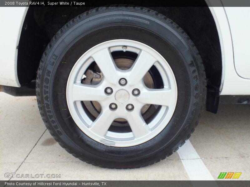 Super White / Taupe 2008 Toyota RAV4 I4