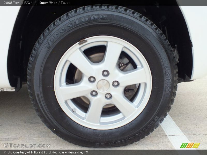 Super White / Taupe 2008 Toyota RAV4 I4
