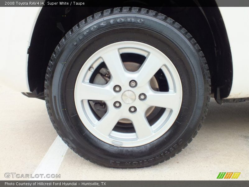Super White / Taupe 2008 Toyota RAV4 I4