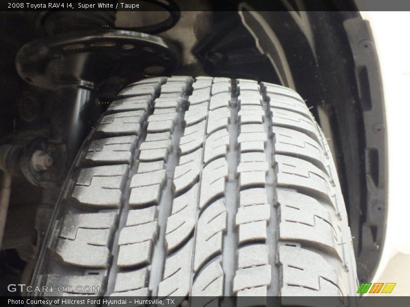 Super White / Taupe 2008 Toyota RAV4 I4