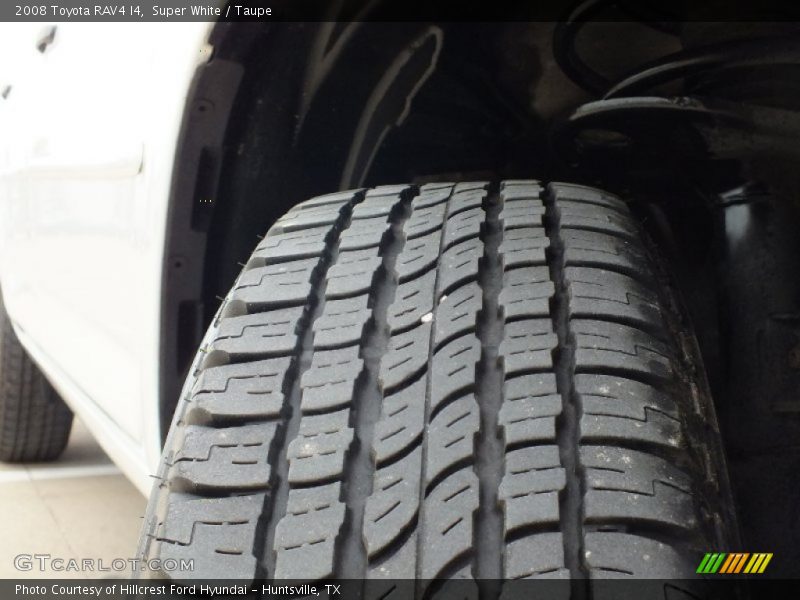 Super White / Taupe 2008 Toyota RAV4 I4