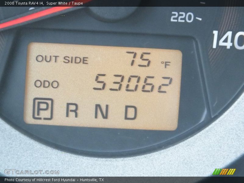 Super White / Taupe 2008 Toyota RAV4 I4