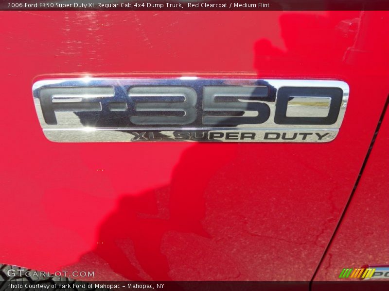  2006 F350 Super Duty XL Regular Cab 4x4 Dump Truck Logo