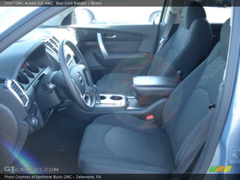Blue Gold Metallic / Ebony 2007 GMC Acadia SLE AWD