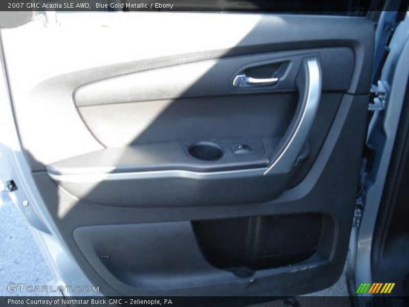 Blue Gold Metallic / Ebony 2007 GMC Acadia SLE AWD