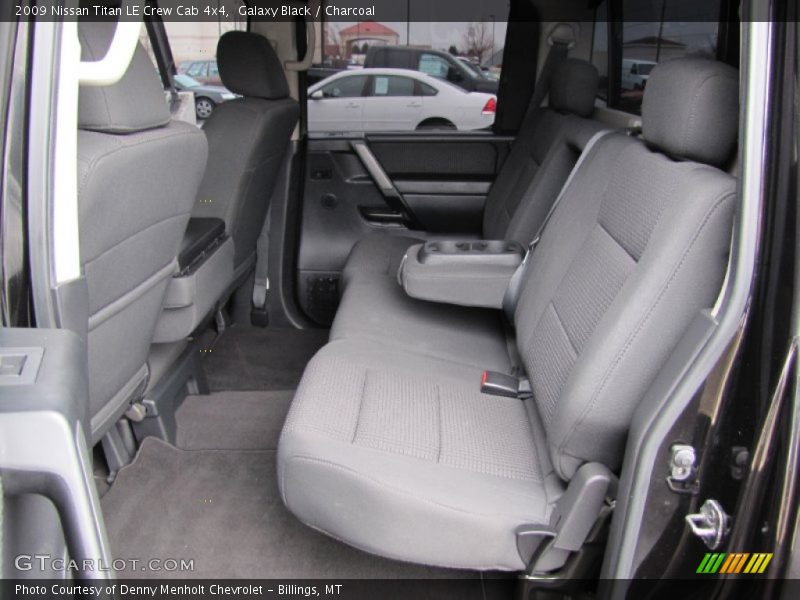 Galaxy Black / Charcoal 2009 Nissan Titan LE Crew Cab 4x4