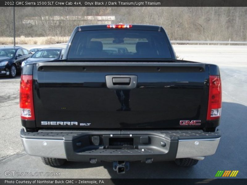 Onyx Black / Dark Titanium/Light Titanium 2012 GMC Sierra 1500 SLT Crew Cab 4x4