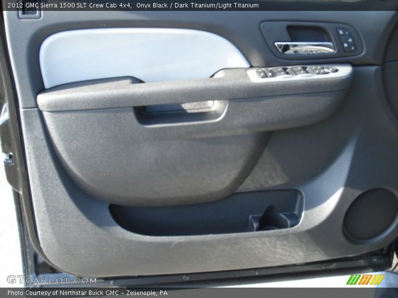 Onyx Black / Dark Titanium/Light Titanium 2012 GMC Sierra 1500 SLT Crew Cab 4x4
