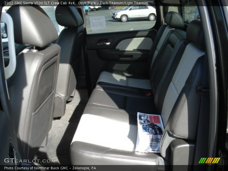 Onyx Black / Dark Titanium/Light Titanium 2012 GMC Sierra 1500 SLT Crew Cab 4x4