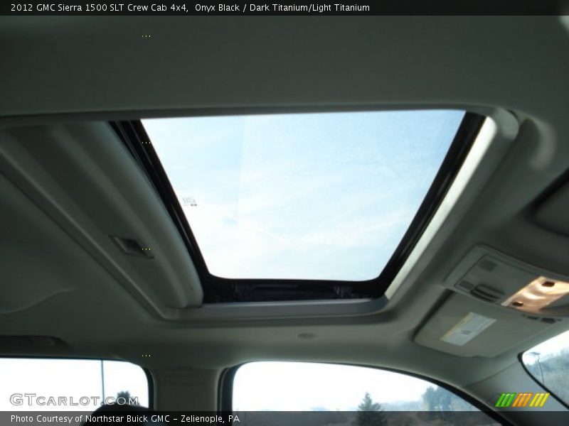 Onyx Black / Dark Titanium/Light Titanium 2012 GMC Sierra 1500 SLT Crew Cab 4x4