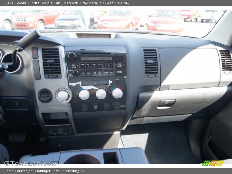 Magnetic Gray Metallic / Graphite Gray 2011 Toyota Tundra Double Cab