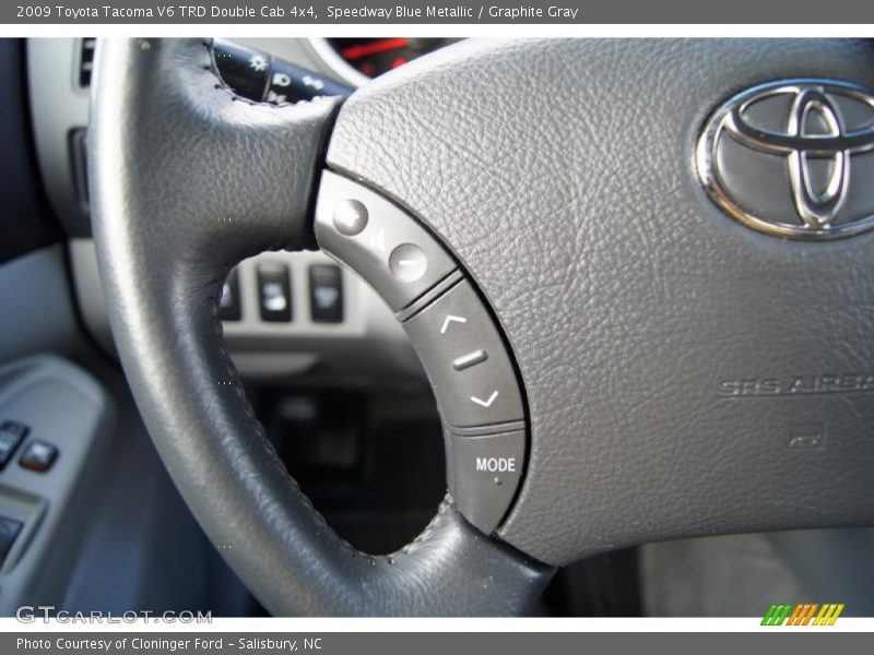 Speedway Blue Metallic / Graphite Gray 2009 Toyota Tacoma V6 TRD Double Cab 4x4