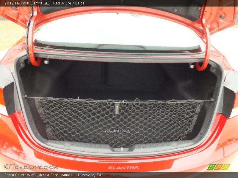 Red Allure / Beige 2012 Hyundai Elantra GLS