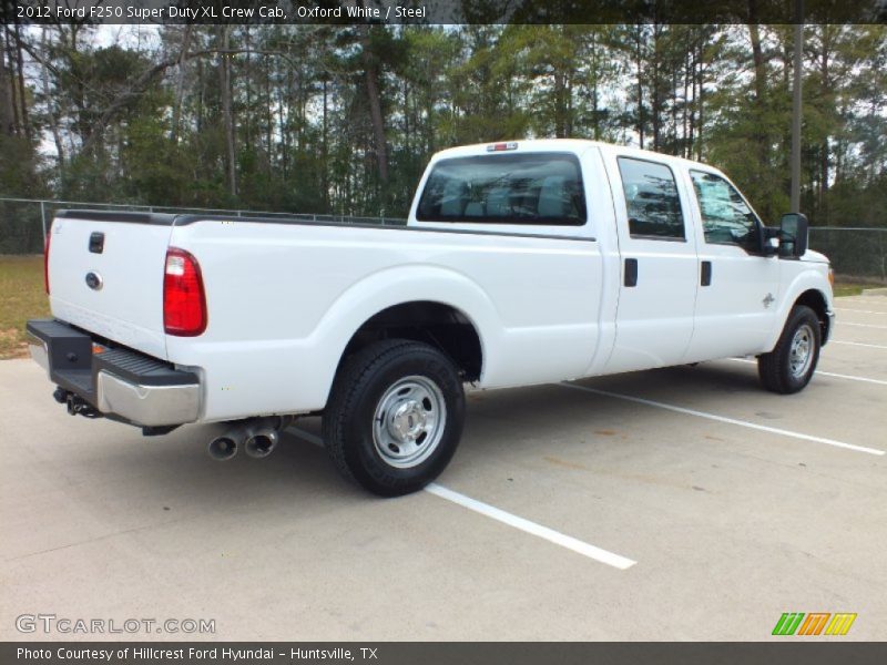 Oxford White / Steel 2012 Ford F250 Super Duty XL Crew Cab