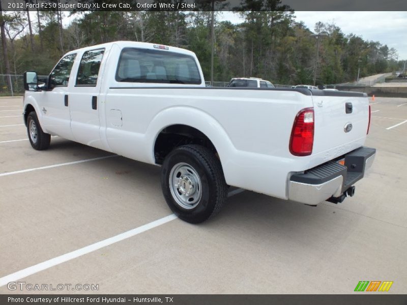 Oxford White / Steel 2012 Ford F250 Super Duty XL Crew Cab