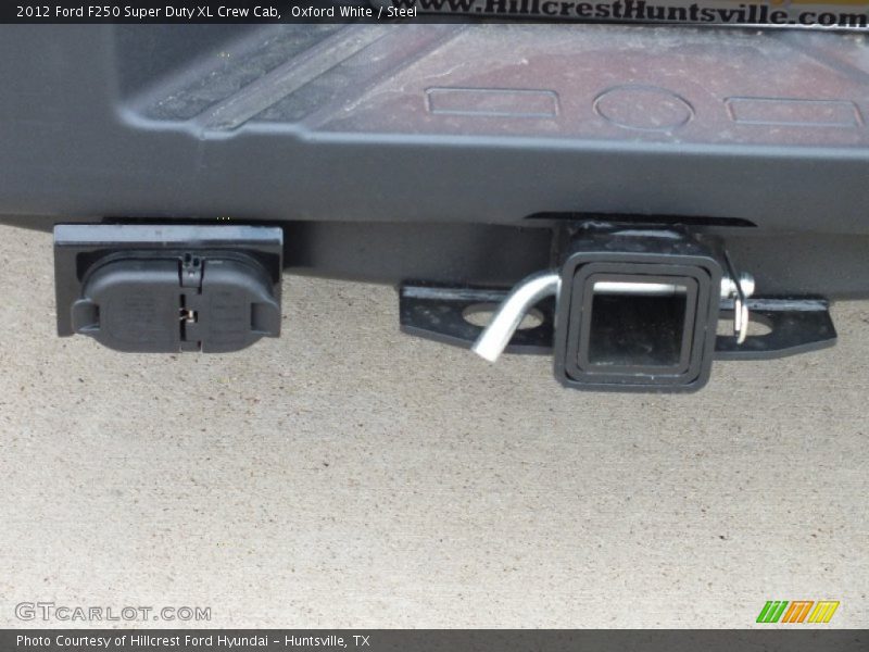 Oxford White / Steel 2012 Ford F250 Super Duty XL Crew Cab