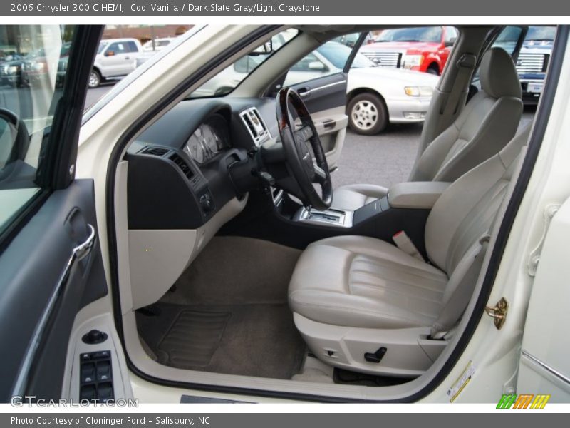 Cool Vanilla / Dark Slate Gray/Light Graystone 2006 Chrysler 300 C HEMI
