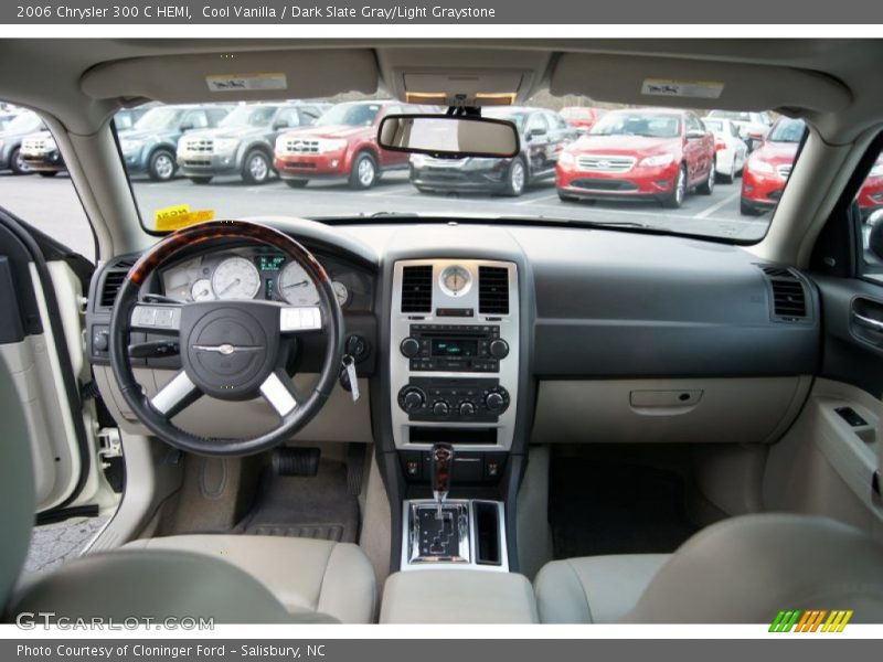 Cool Vanilla / Dark Slate Gray/Light Graystone 2006 Chrysler 300 C HEMI