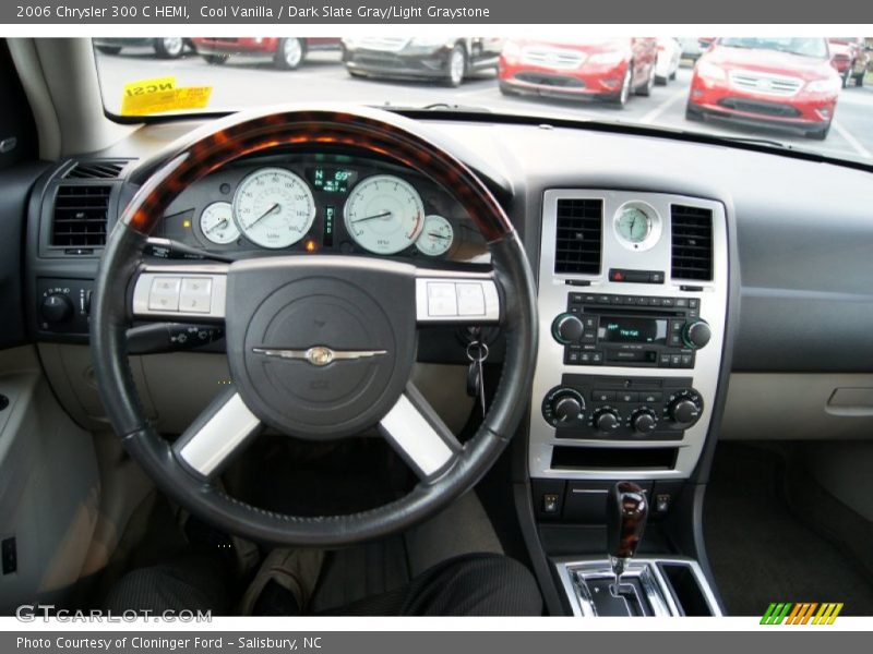 Cool Vanilla / Dark Slate Gray/Light Graystone 2006 Chrysler 300 C HEMI