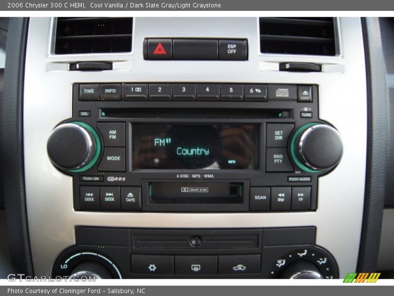 Audio System of 2006 300 C HEMI