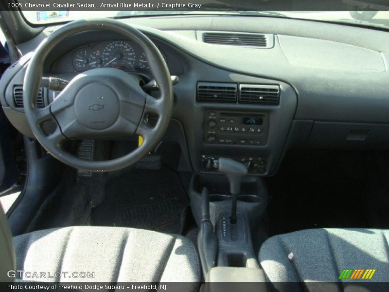 Arrival Blue Metallic / Graphite Gray 2005 Chevrolet Cavalier Sedan