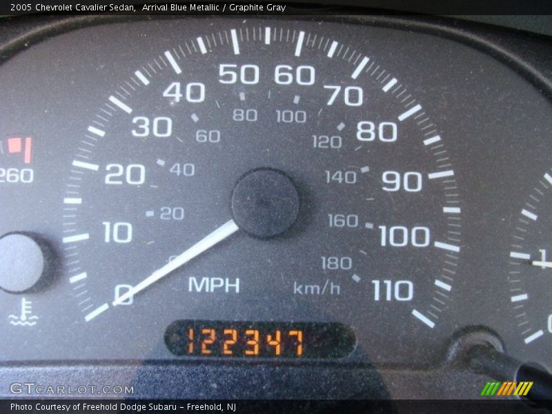 Arrival Blue Metallic / Graphite Gray 2005 Chevrolet Cavalier Sedan