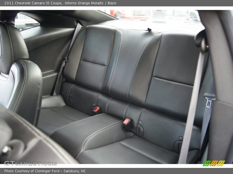 Inferno Orange Metallic / Black 2011 Chevrolet Camaro SS Coupe