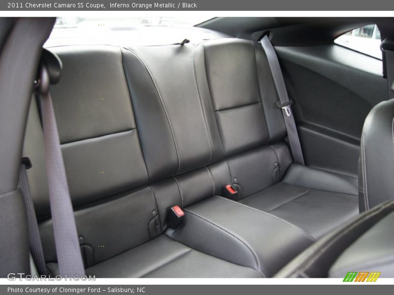Inferno Orange Metallic / Black 2011 Chevrolet Camaro SS Coupe