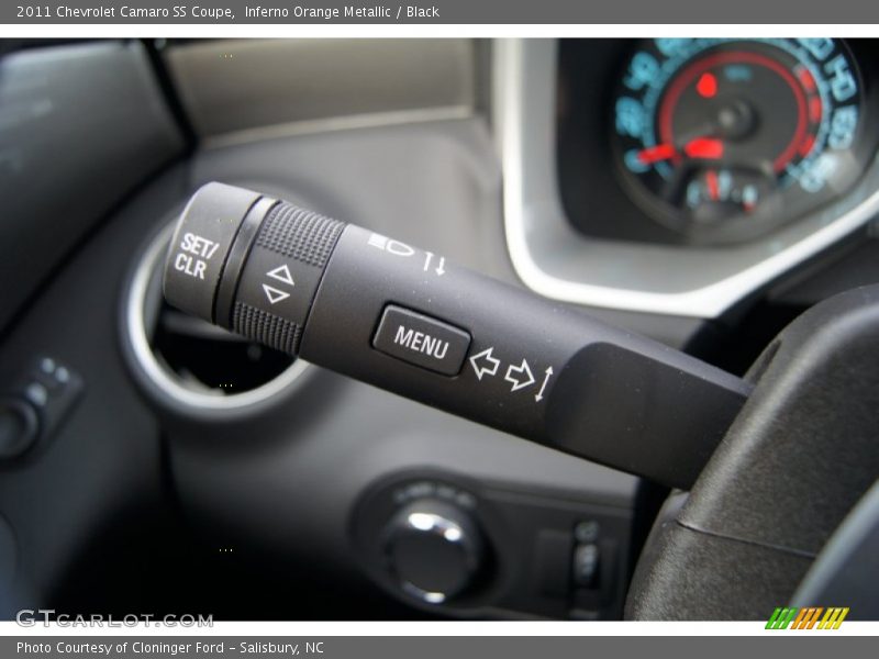 Inferno Orange Metallic / Black 2011 Chevrolet Camaro SS Coupe