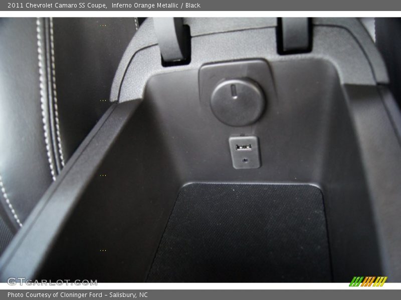 Inferno Orange Metallic / Black 2011 Chevrolet Camaro SS Coupe