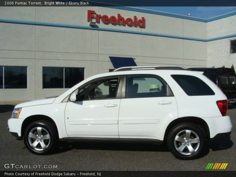 Bright White / Ebony Black 2006 Pontiac Torrent