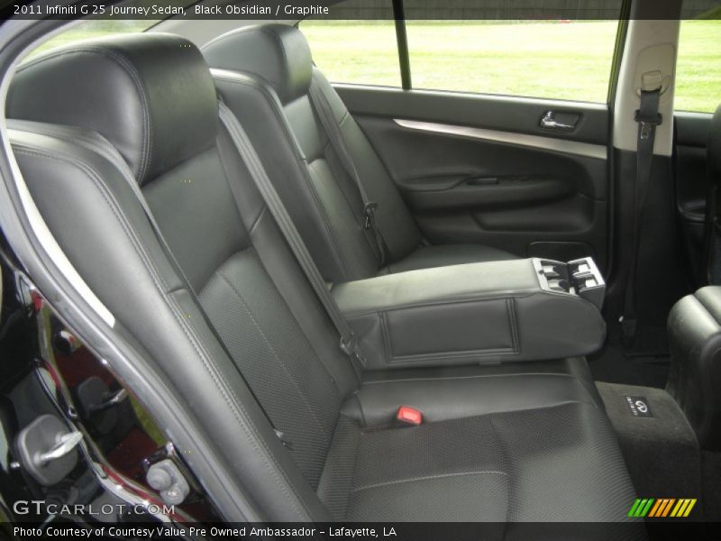 Black Obsidian / Graphite 2011 Infiniti G 25 Journey Sedan