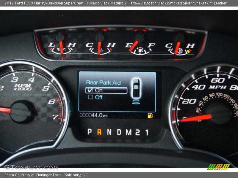  2012 F150 Harley-Davidson SuperCrew Harley-Davidson SuperCrew Gauges